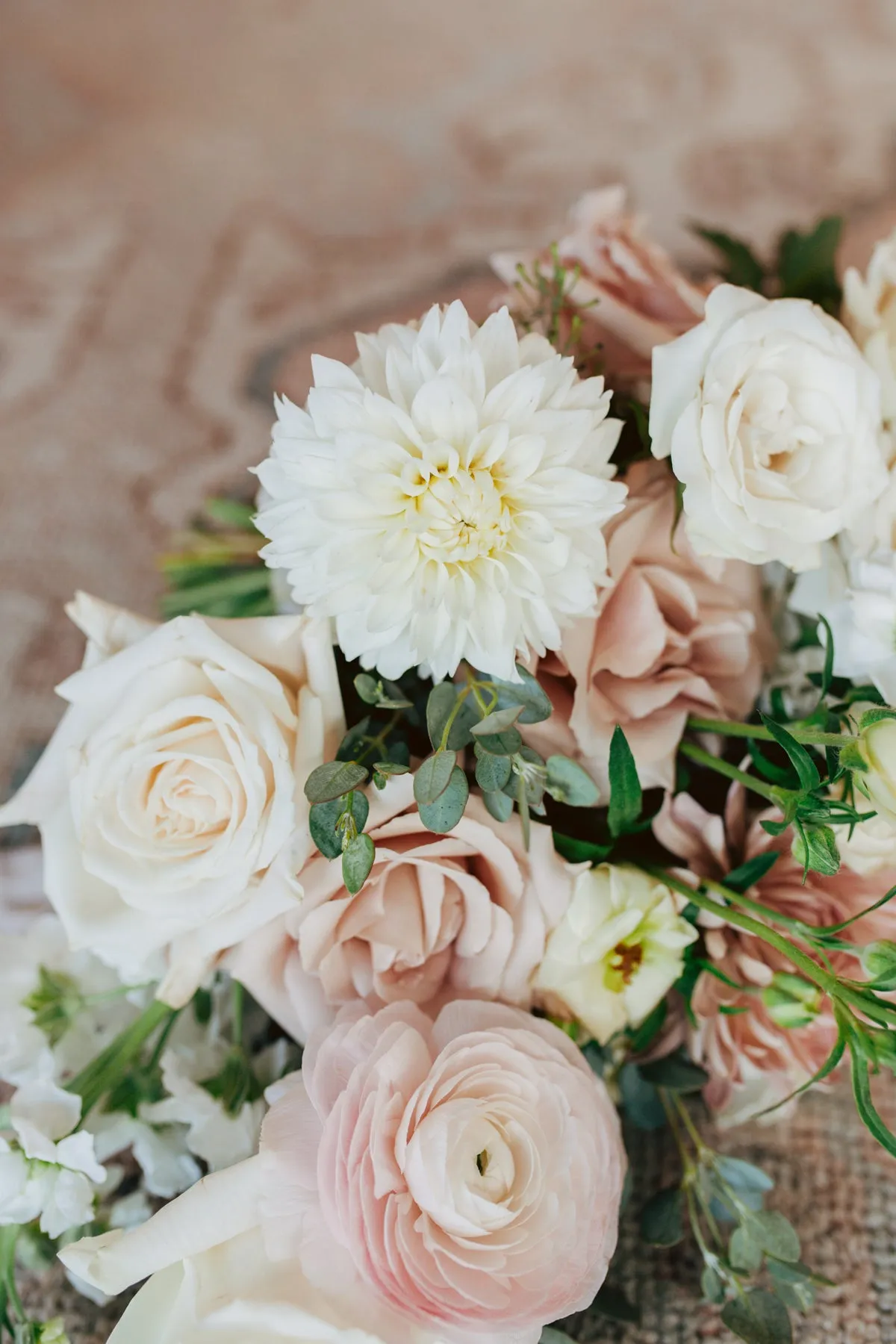 À la carte Wedding Flowers - Blushing Palette - Bouquet