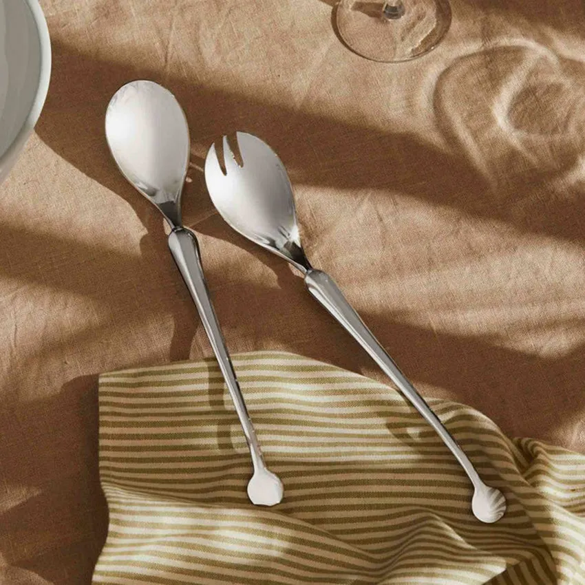 Alessi | Collo-Alto Salad Set L: 26.50cm