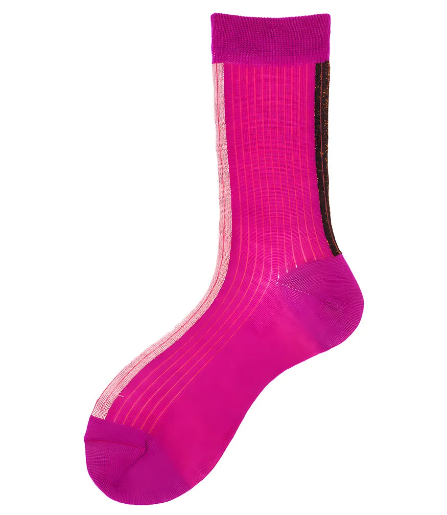 Alto Milano Fuchsia Altea Short Socks