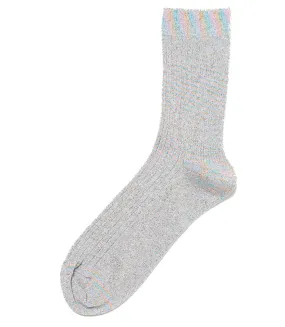 Alto Milano White Zoe Short Socks