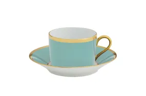 Arc En Ciel Mint Tea Cup And Saucer