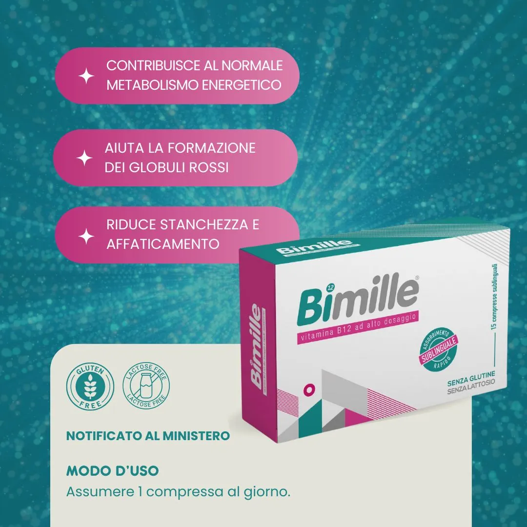 BIMILLE - vitamina B12 ad alto dosaggio