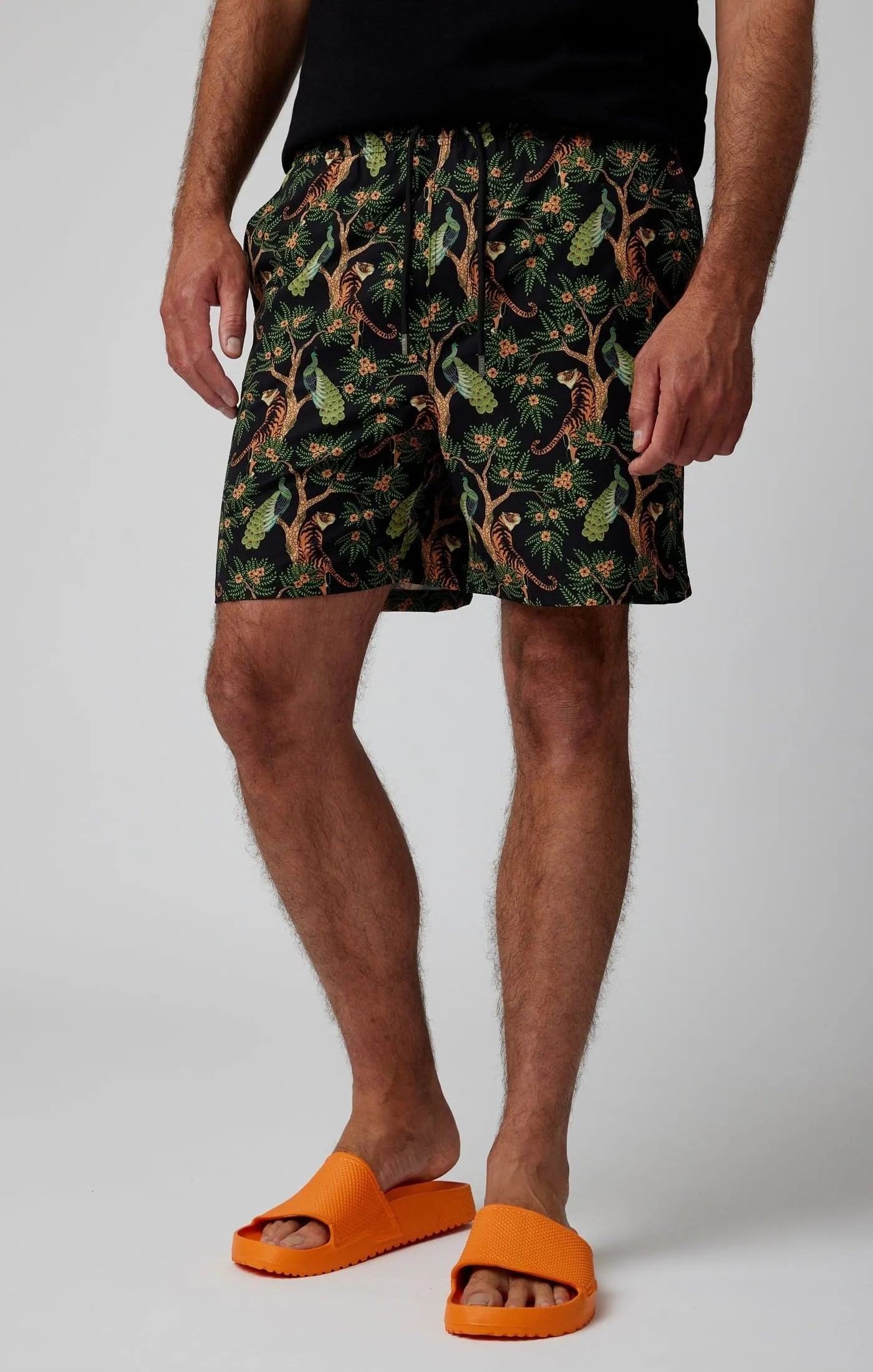 Black Tigers Swim Shorts