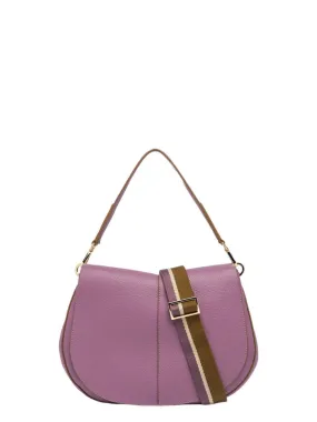 Borsa Helena Round in Pelle Martellata