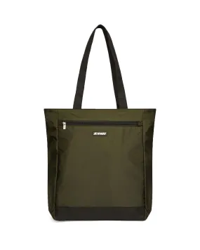 Borsa K-Way Donna Elliant Verde Militare