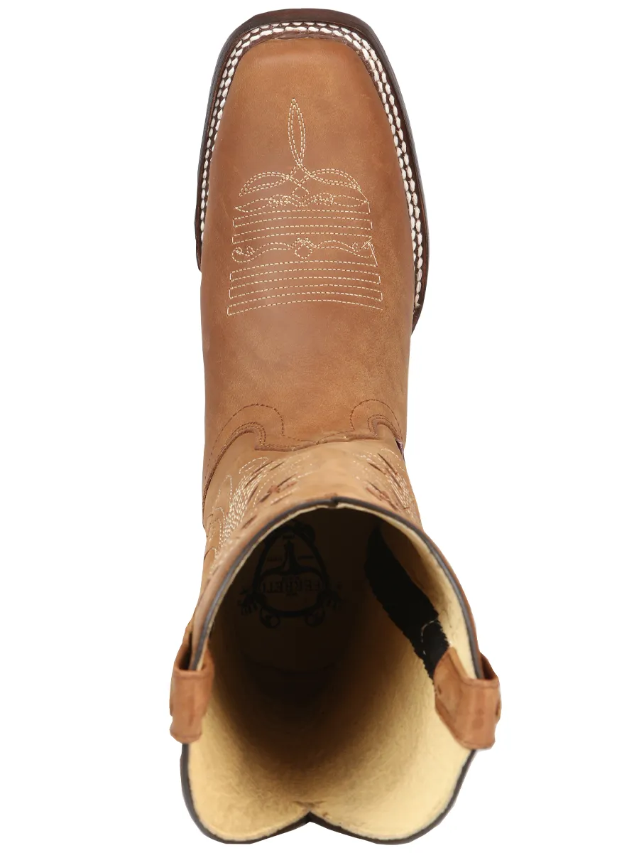 Botas Vaqueras para Damas FERRETI Horma Texas Fer-Dam 3-1 Miel