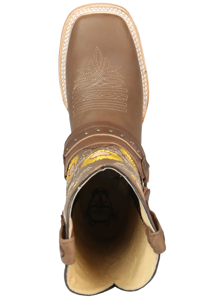 Botas Vaqueras para Damas FERRETI Horma Texas FT12 Tan