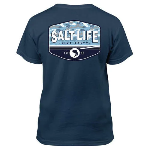 Boys' Salt Life Youth Aquatic Journey Fade T-Shirt