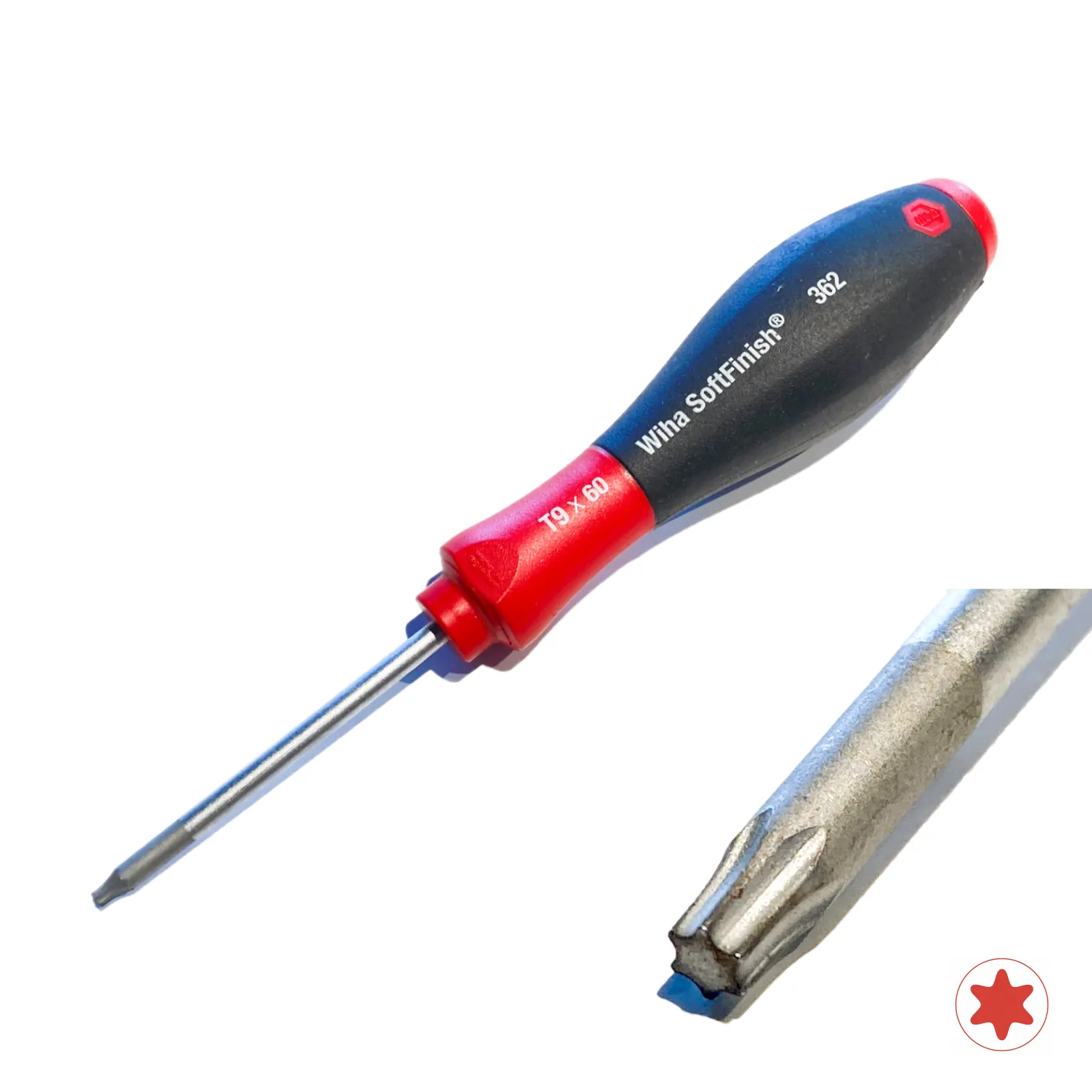 Cacciavite testa TORX 7 modelli disponibili dalla misura 6 alla 30