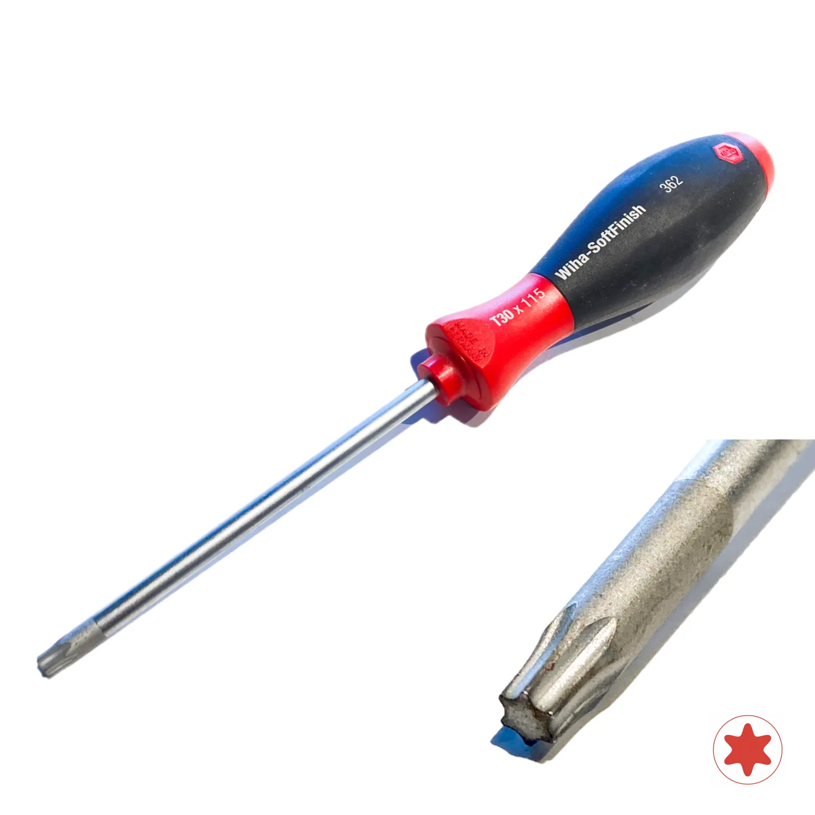 Cacciavite testa TORX 7 modelli disponibili dalla misura 6 alla 30