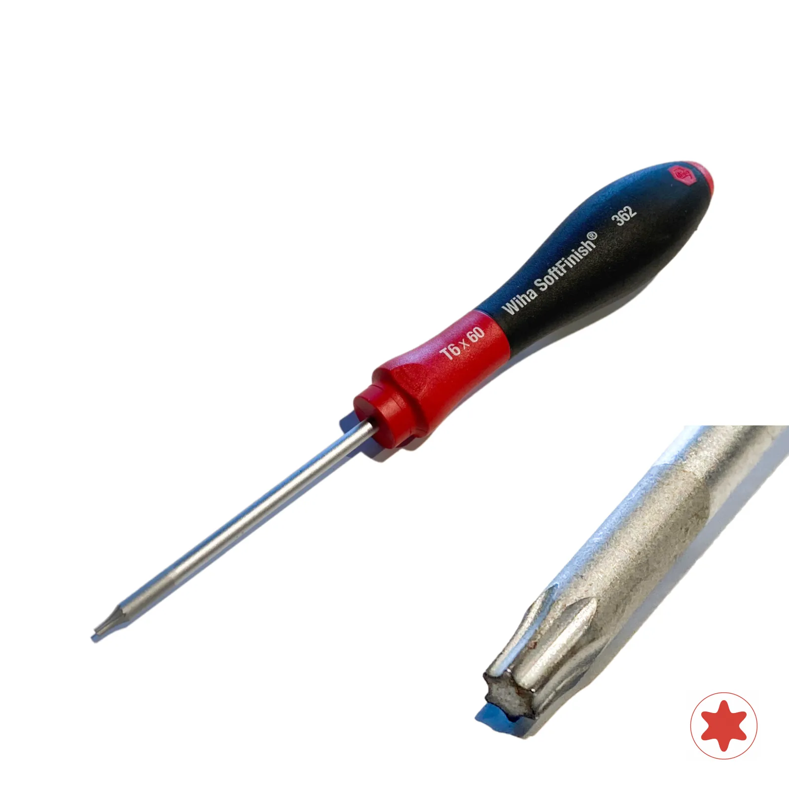 Cacciavite testa TORX 7 modelli disponibili dalla misura 6 alla 30