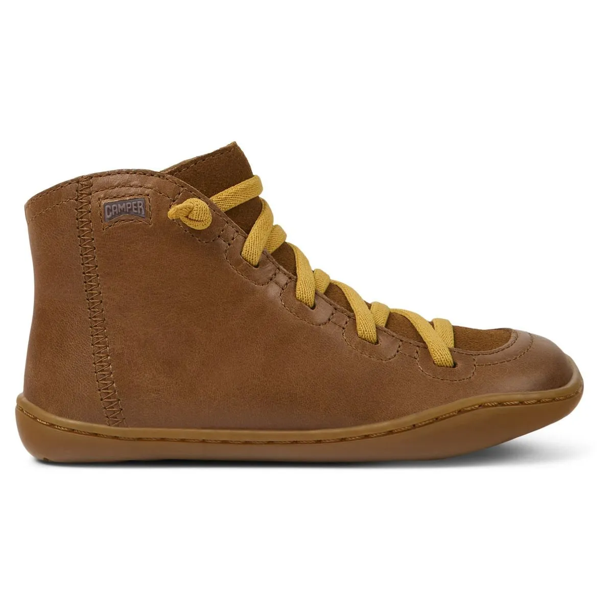 Camper Peu Kids Bottines Camel Jaune