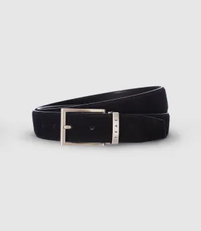 Ceinture avec boucle réversible marine