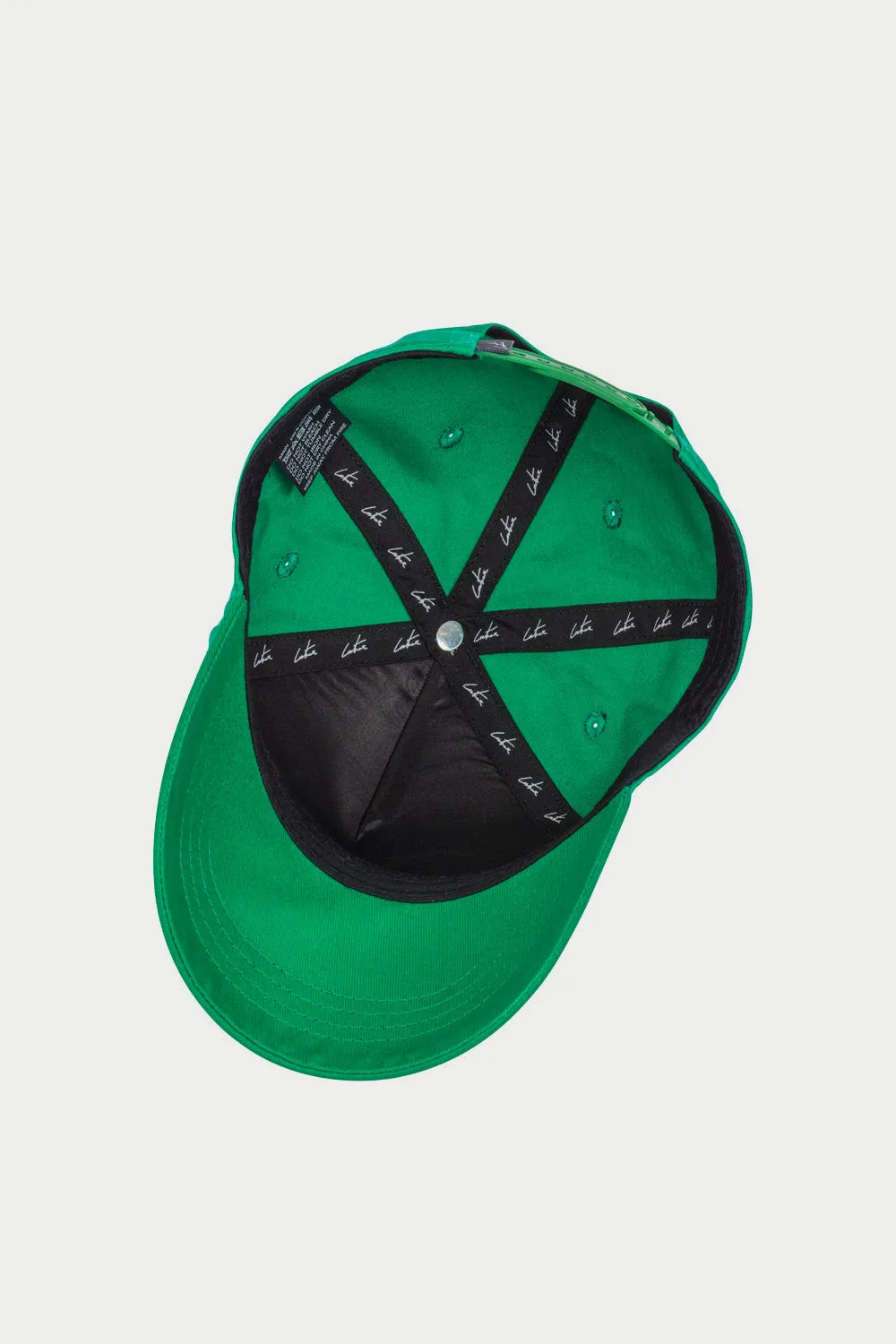 CLUB DE COUTURE SCRIPT CAP - GREEN