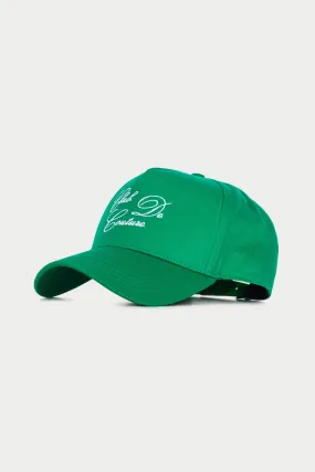 CLUB DE COUTURE SCRIPT CAP - GREEN