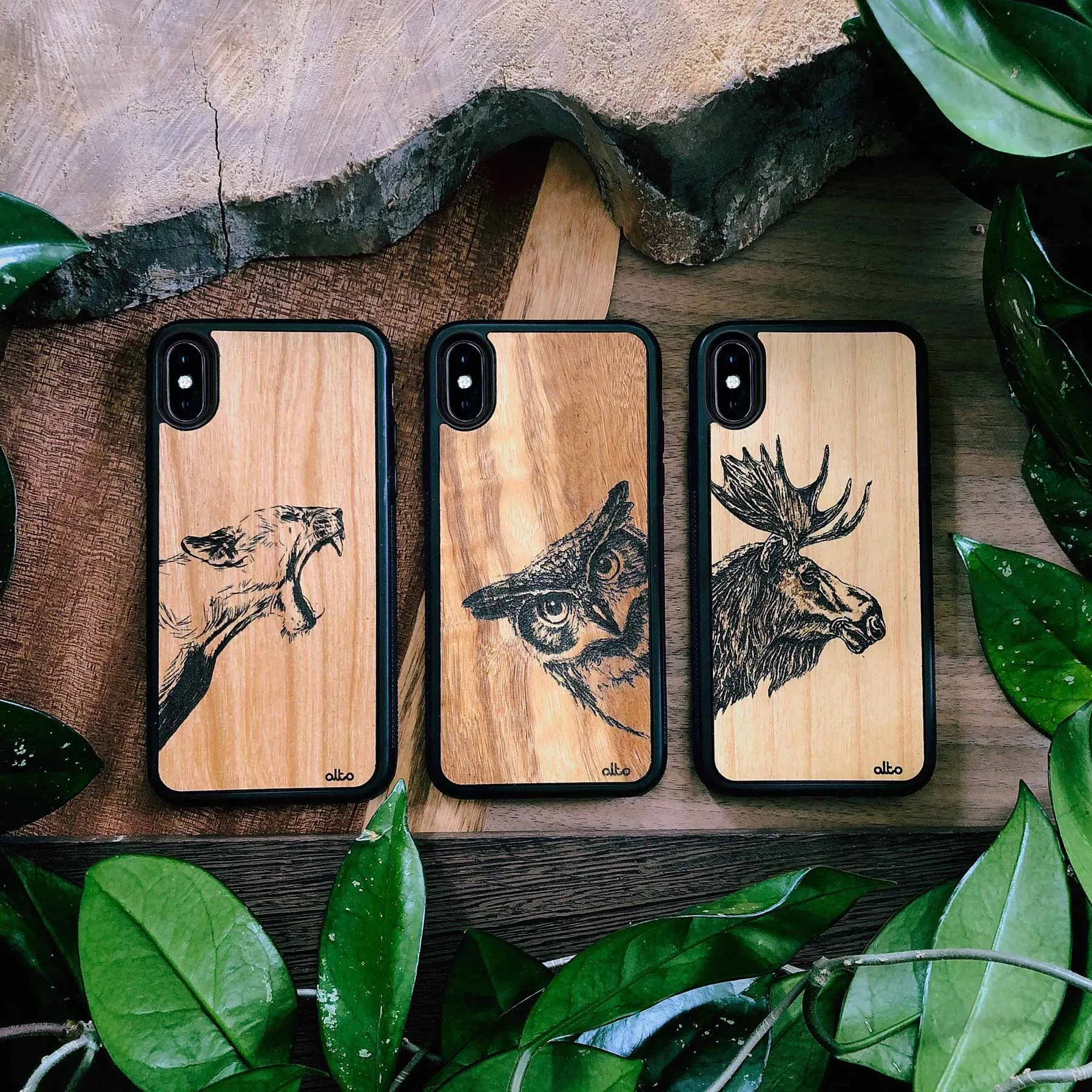 Custom Case Designer for Engraved Wood Phone Cases