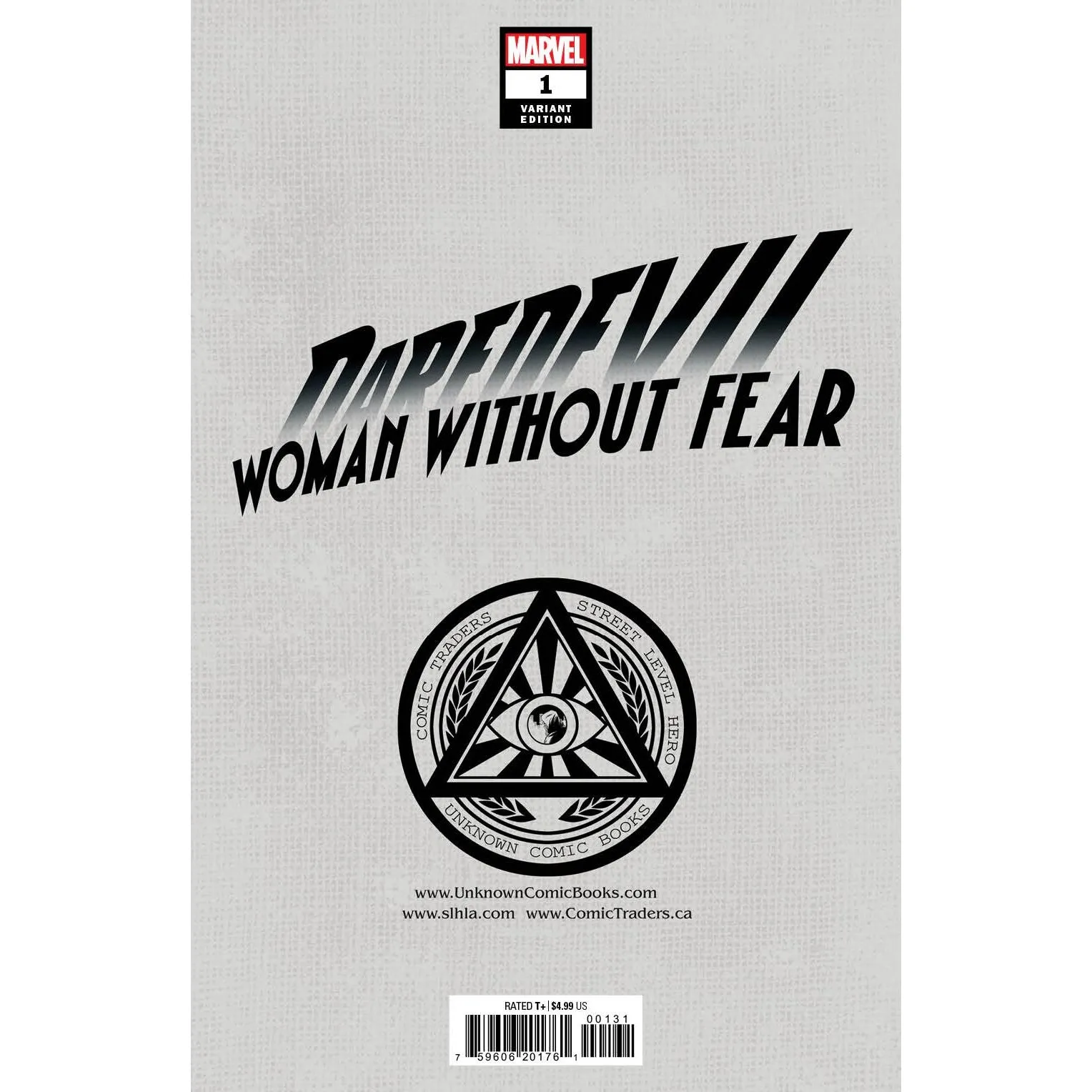 DAREDEVIL: WOMAN WITHOUT FEAR 1 UNKNOWN COMICS MARCO MASTRAZZO EXCLUSIVE VAR (01/12/2022)