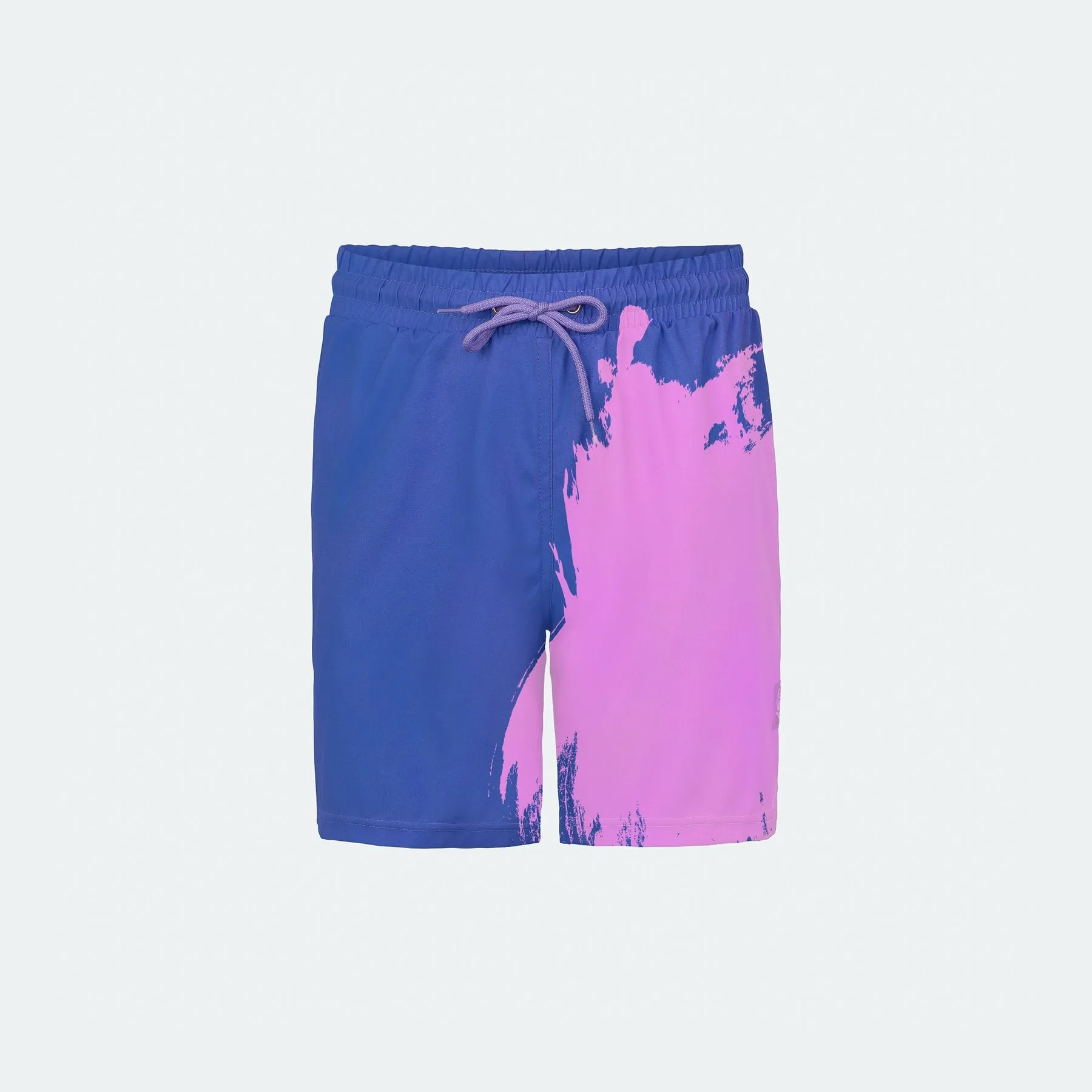 Fargeskiftende Badeshorts Lilla/Rosa Barn