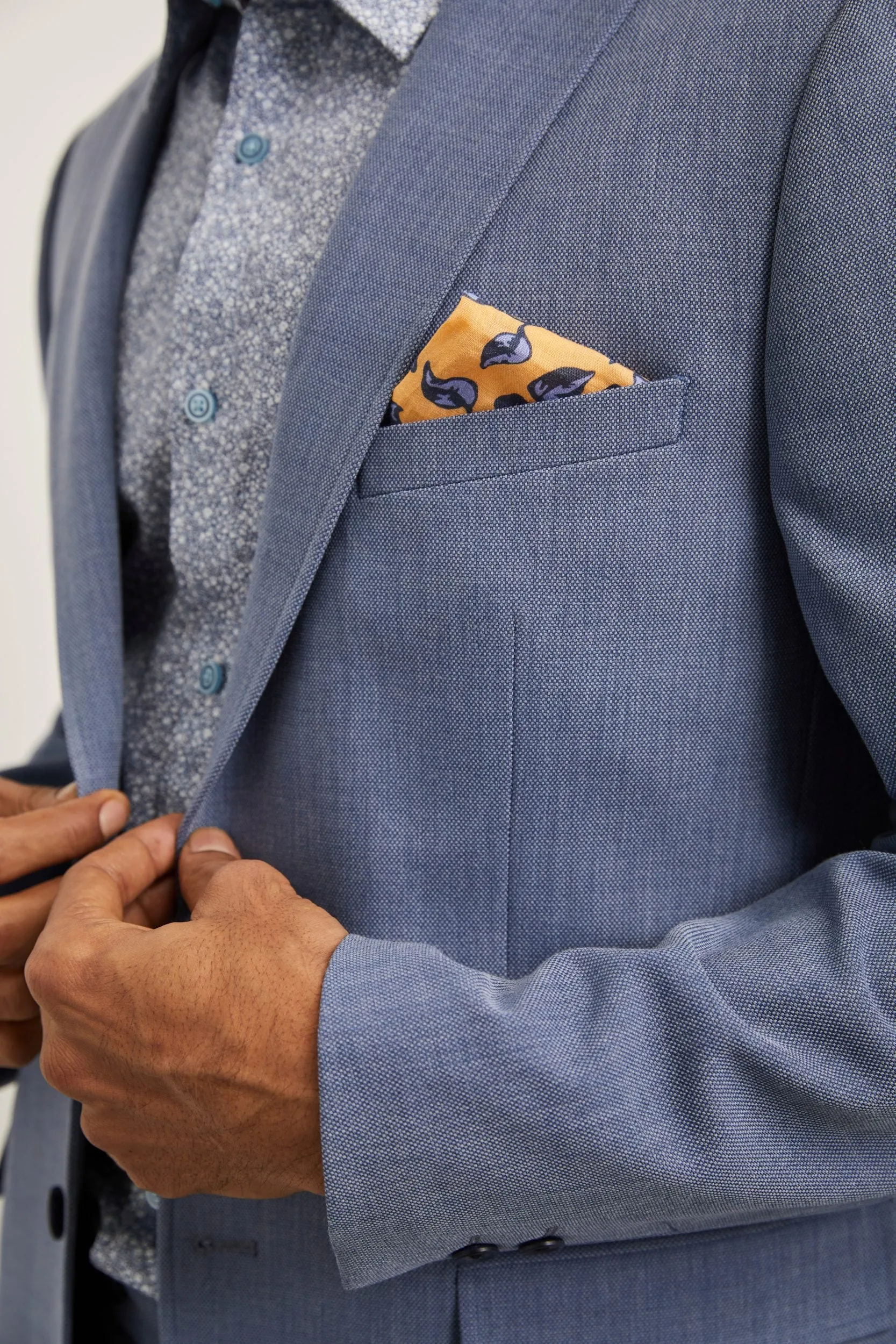 Floral pocket square