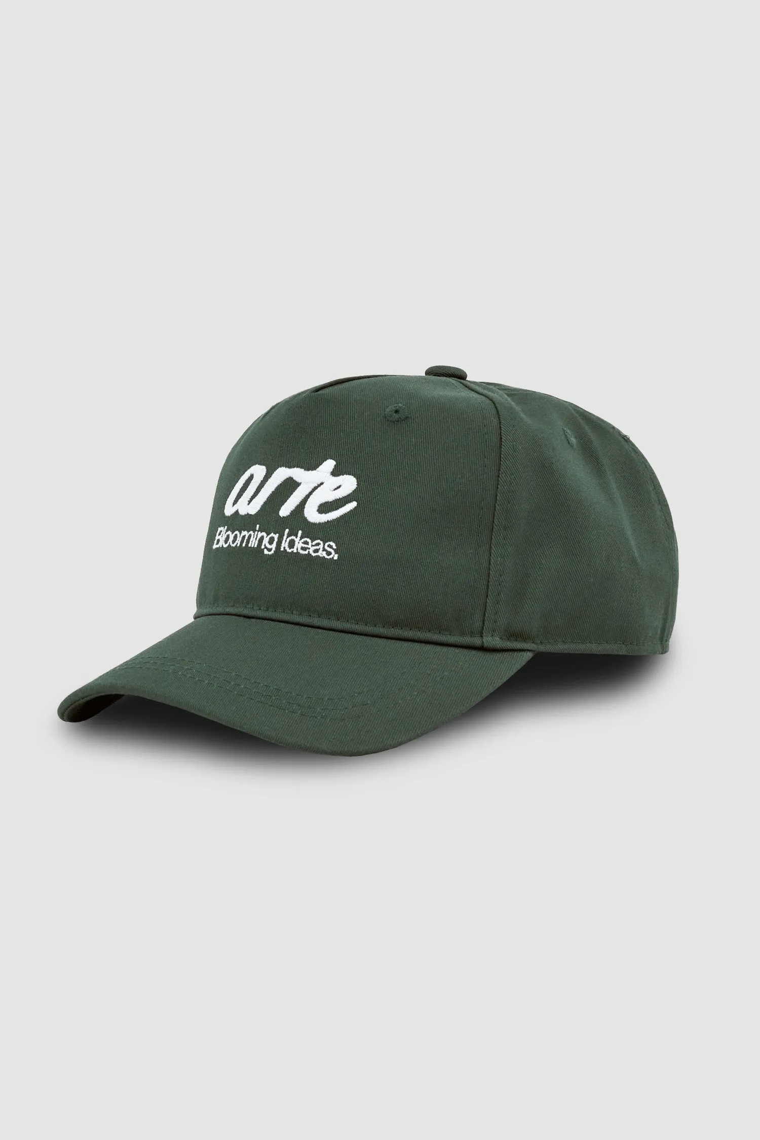 FRONT LOGO EMBROIDERY BLOOMING CAP GREEN