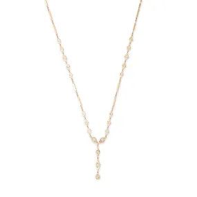 HAILEY DIAMOND Y NECKLACE