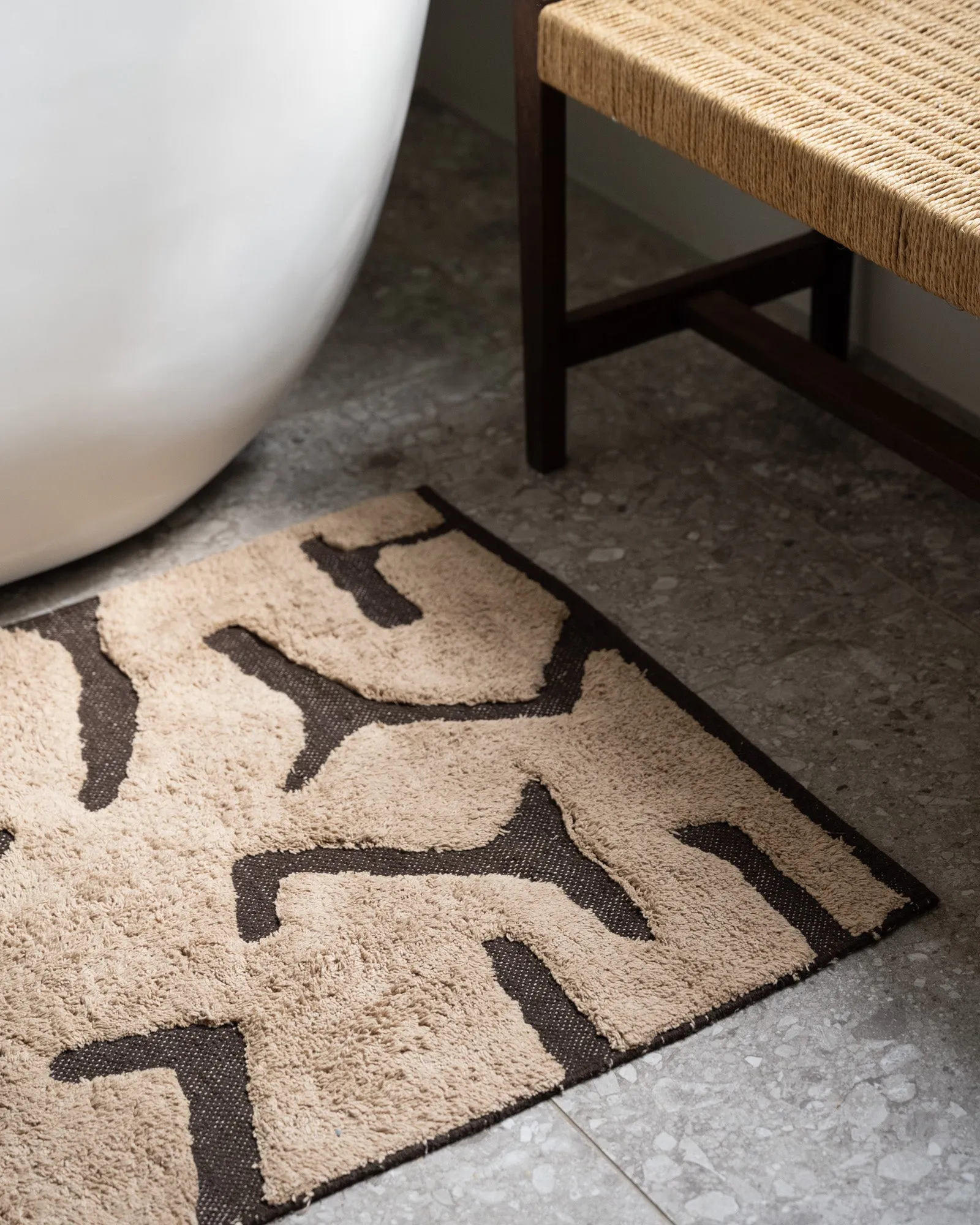 HKliving Bath Mat / Rug Interplay