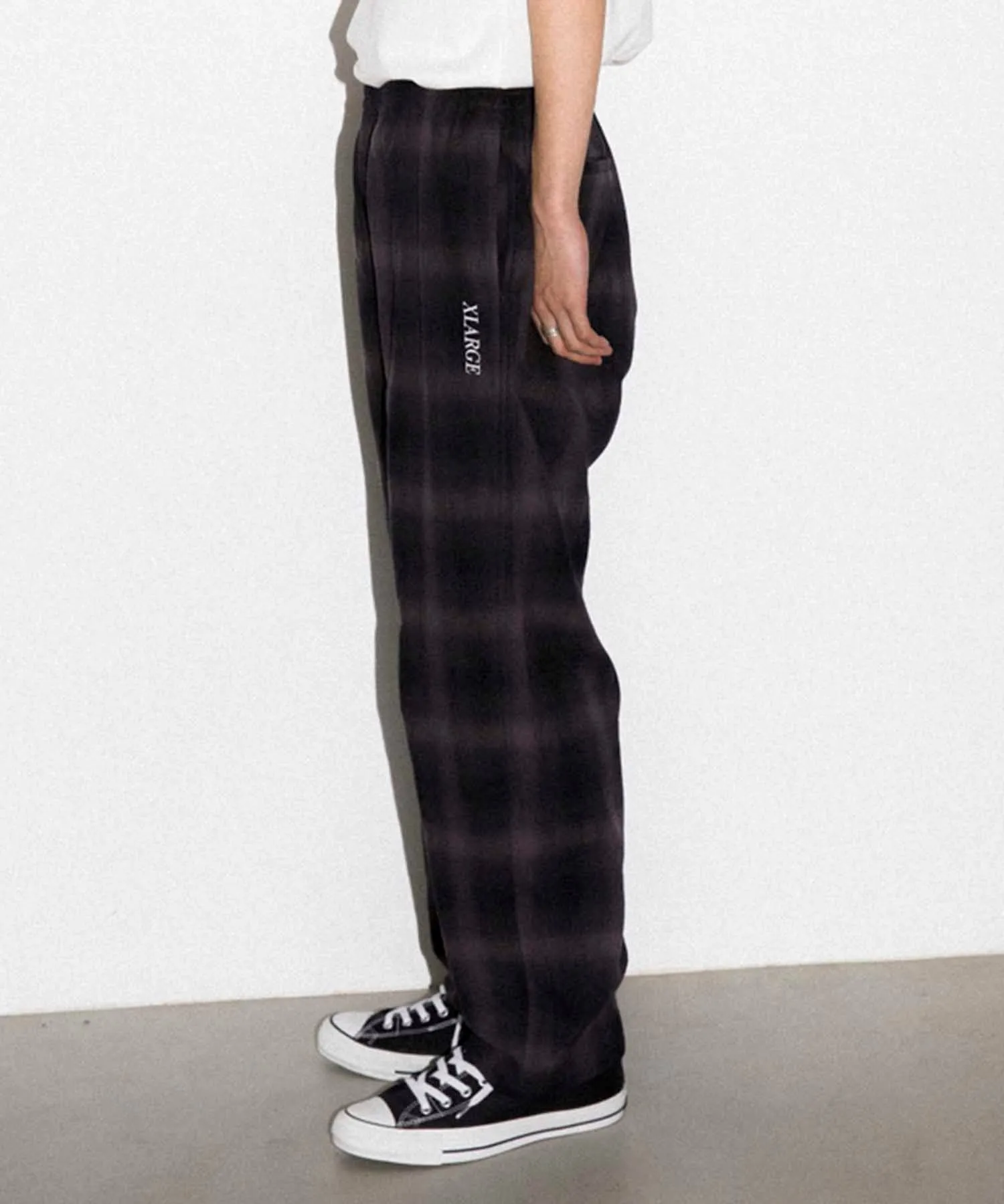 HOMBRE PLAID EASY TYPE PANT