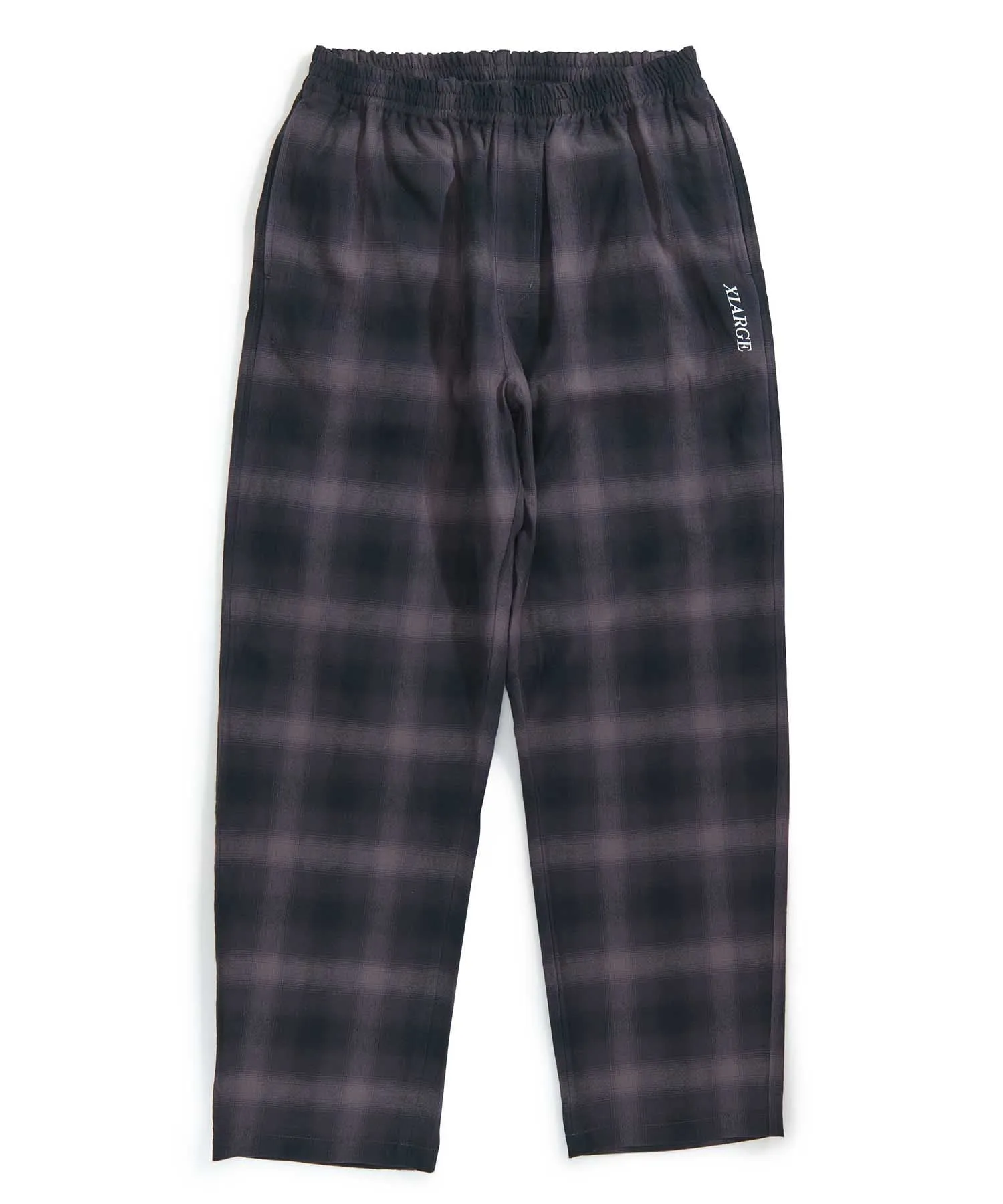 HOMBRE PLAID EASY TYPE PANT