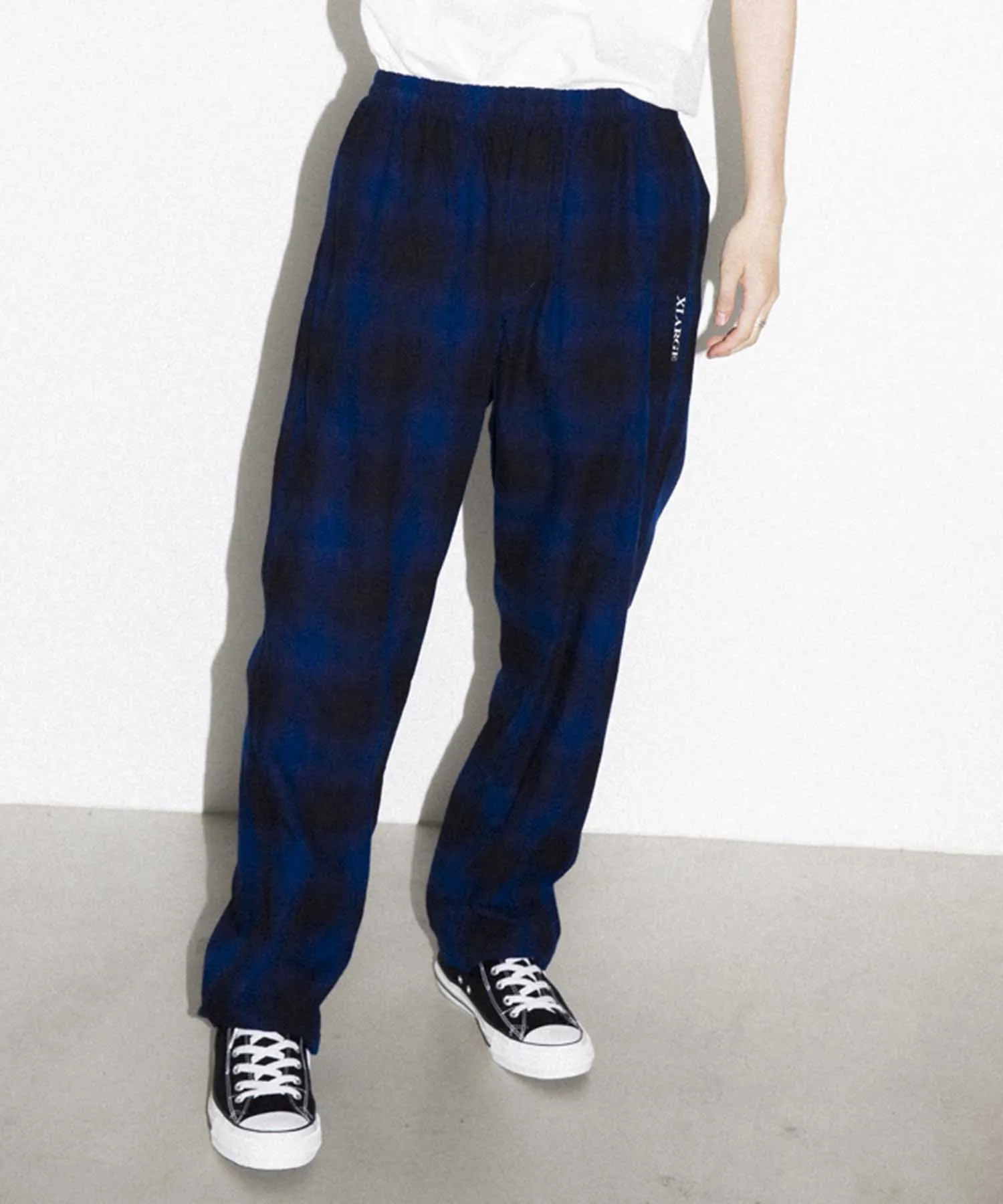 HOMBRE PLAID EASY TYPE PANT