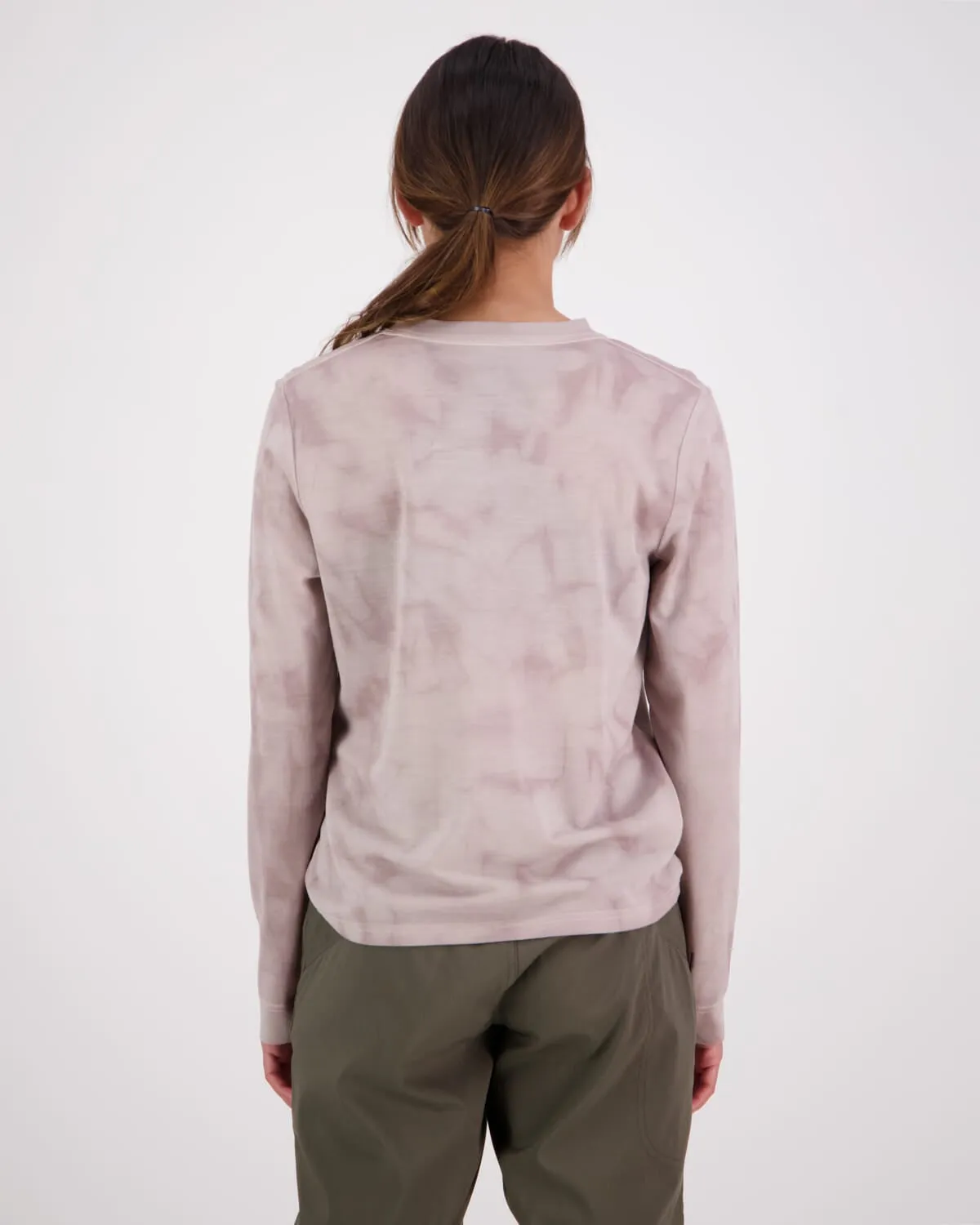 Icon Merino Long Sleeve - Cloud Tie Dye