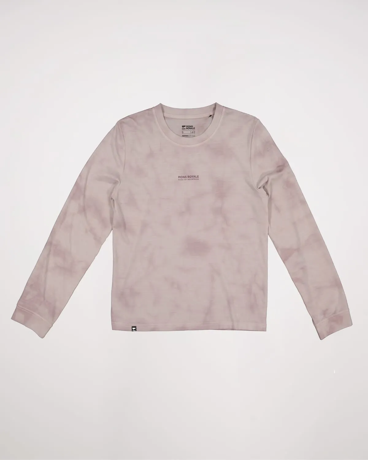 Icon Merino Long Sleeve - Cloud Tie Dye