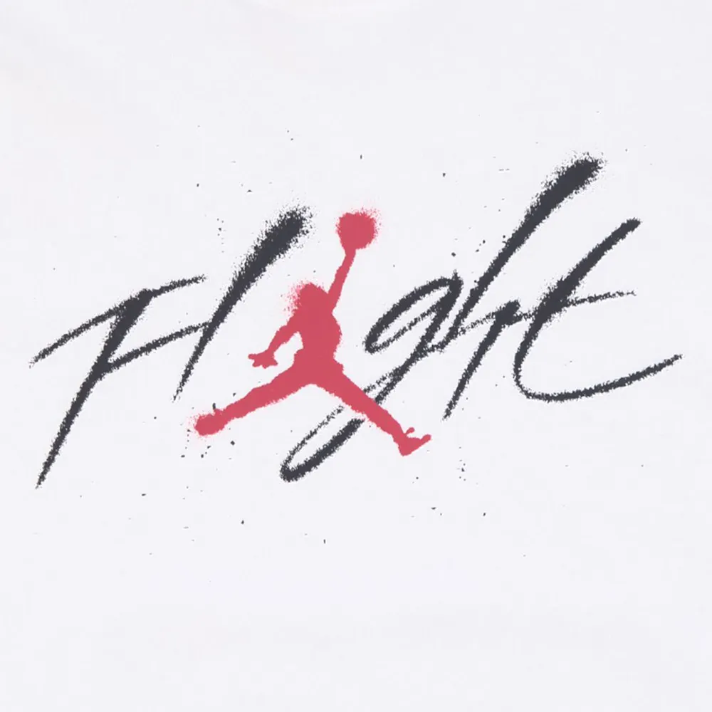 Jordan Graphic T-Shirt 'White/Black/Gym Red'