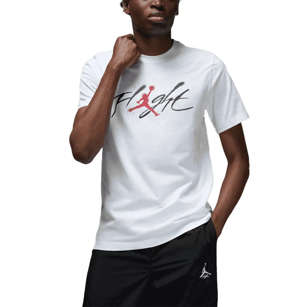 Jordan Graphic T-Shirt 'White/Black/Gym Red'