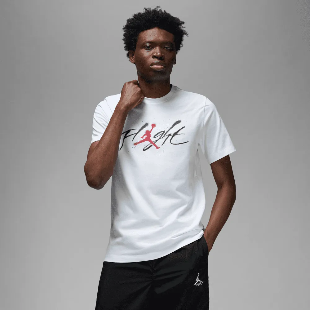 Jordan Graphic T-Shirt 'White/Black/Gym Red'