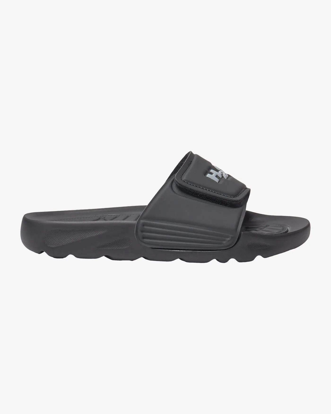 Junior justerbar badesandal - Black