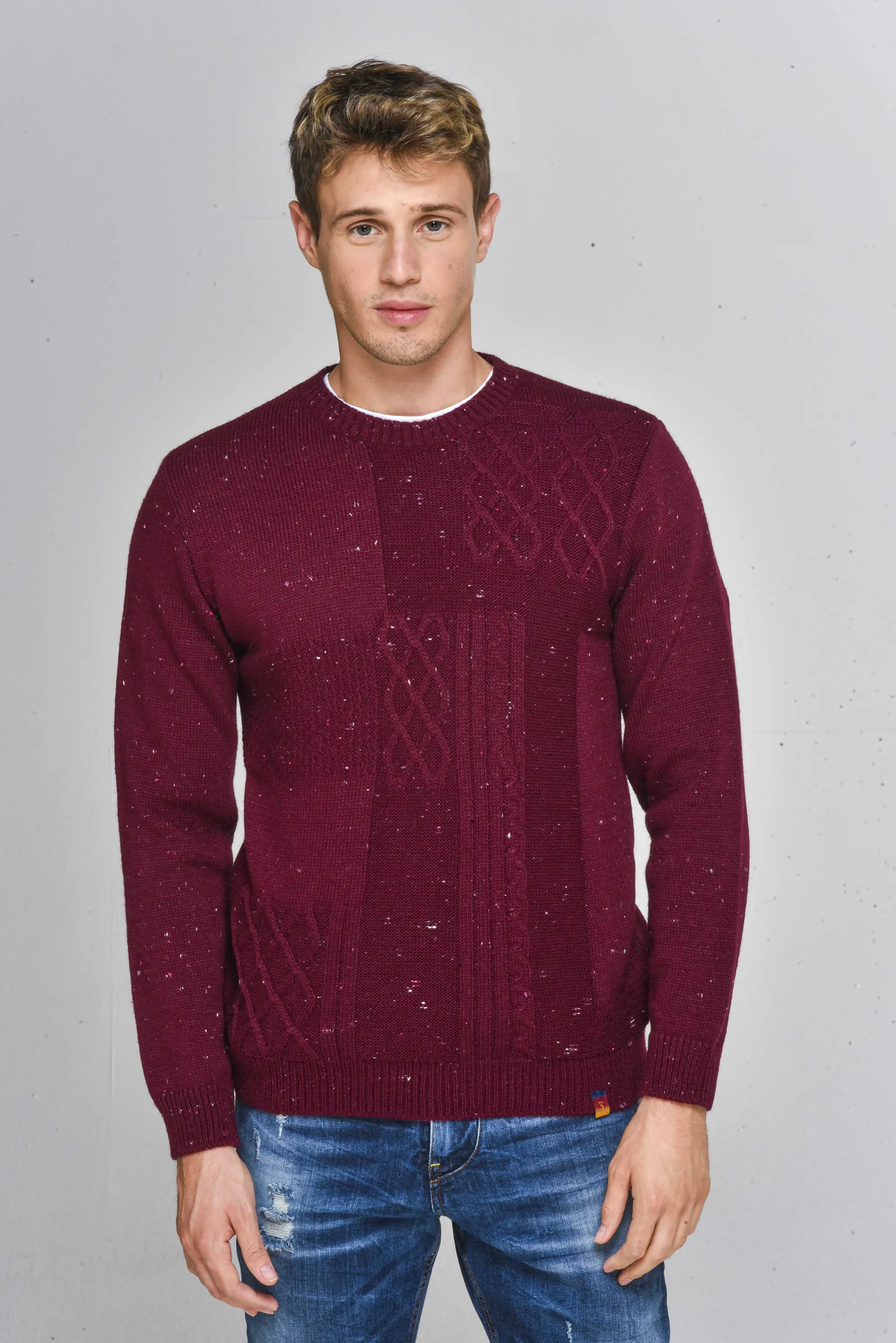 Maglione uomo a girocollo DM 2226 - Displaj