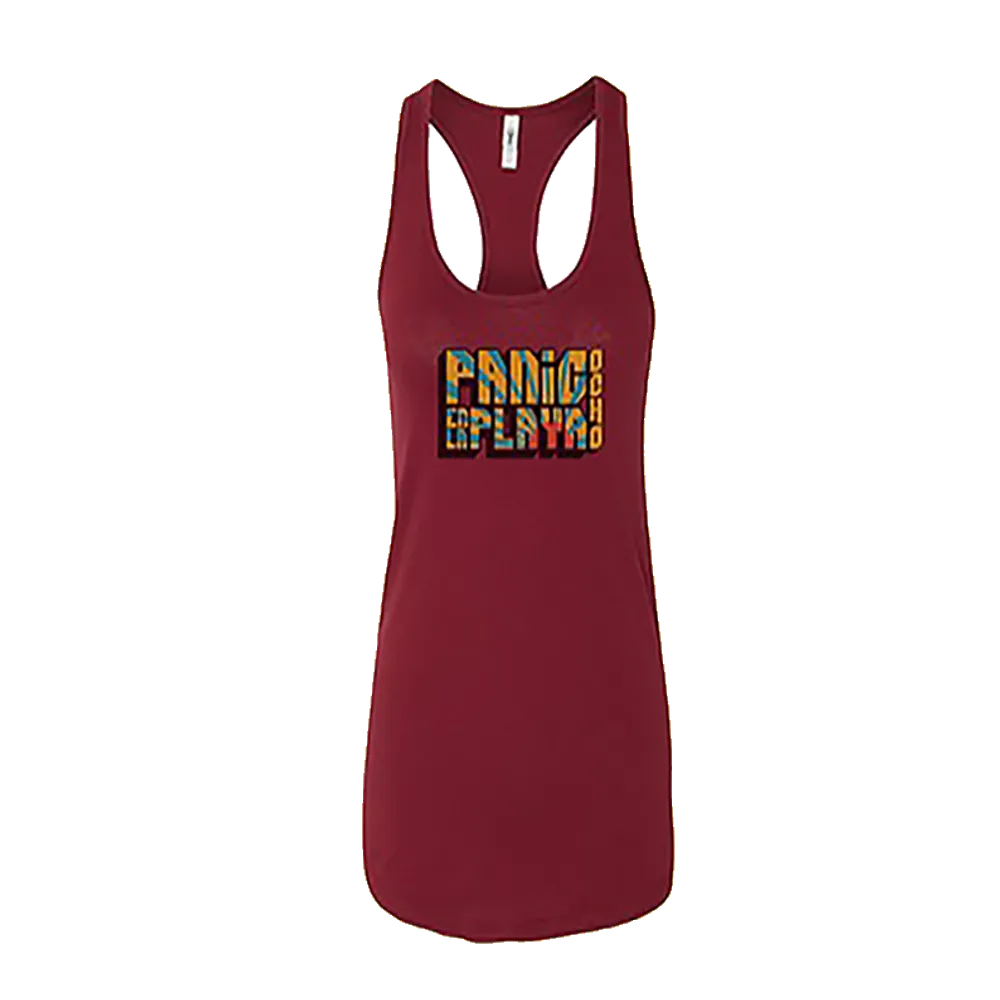 Panic en la Playa Ocho Women's Cut Tank