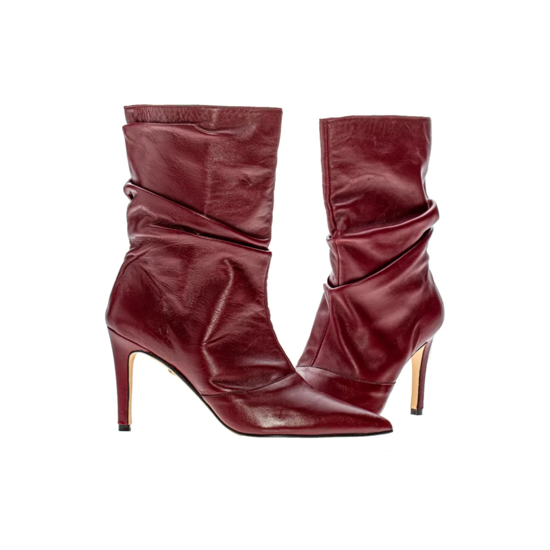 Paris Boots Burgundy