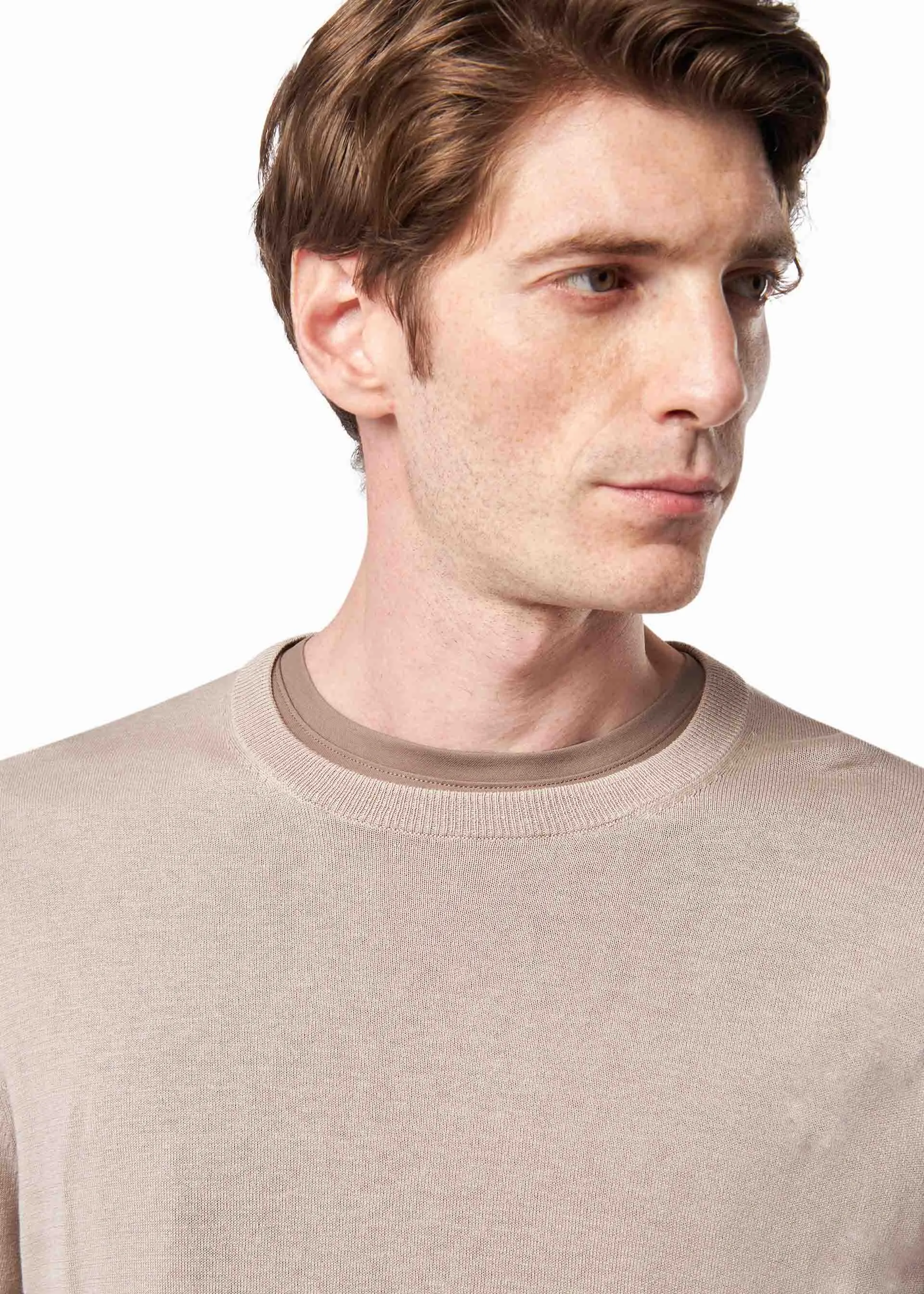 Pullover in seta