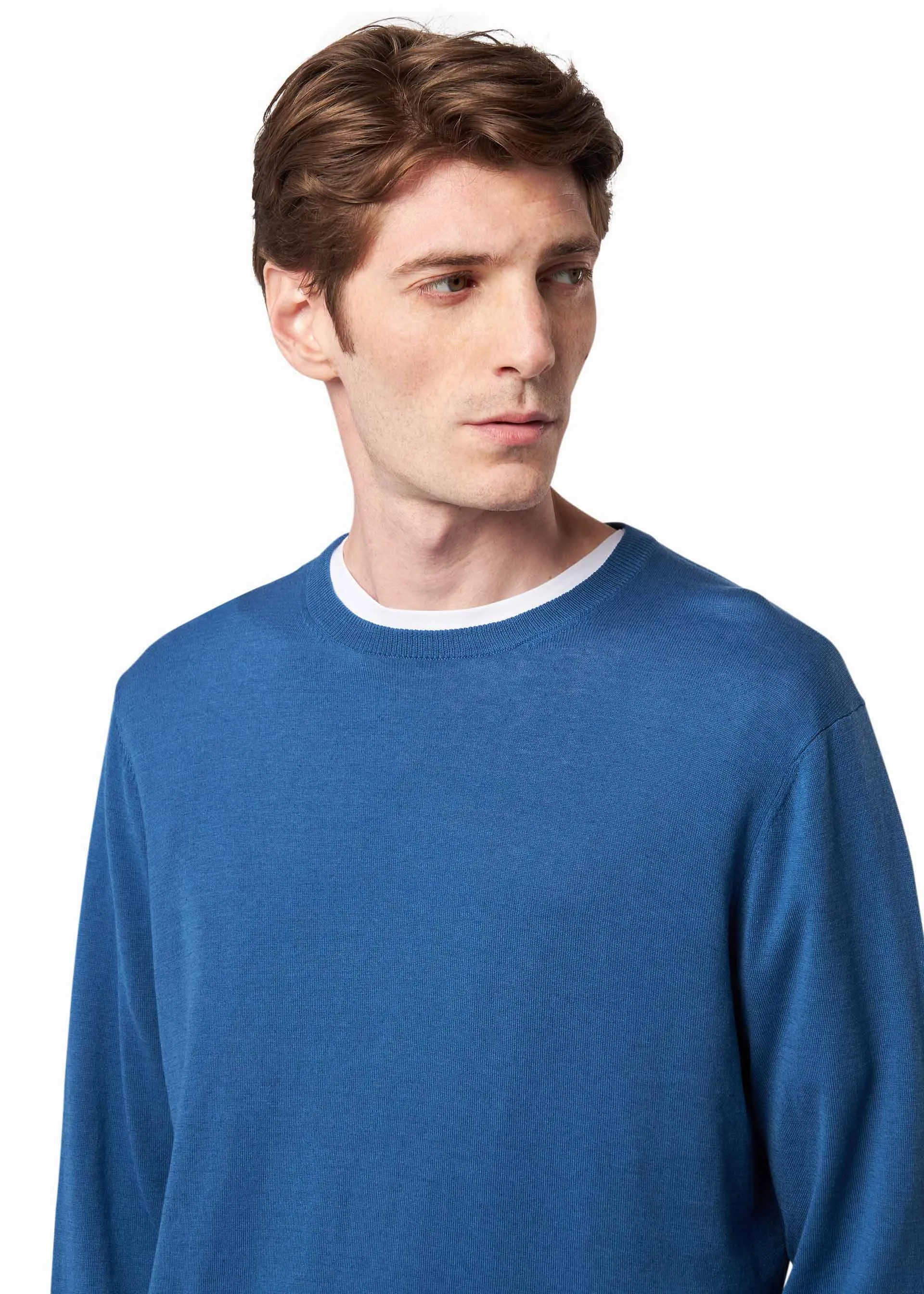 Pullover in seta