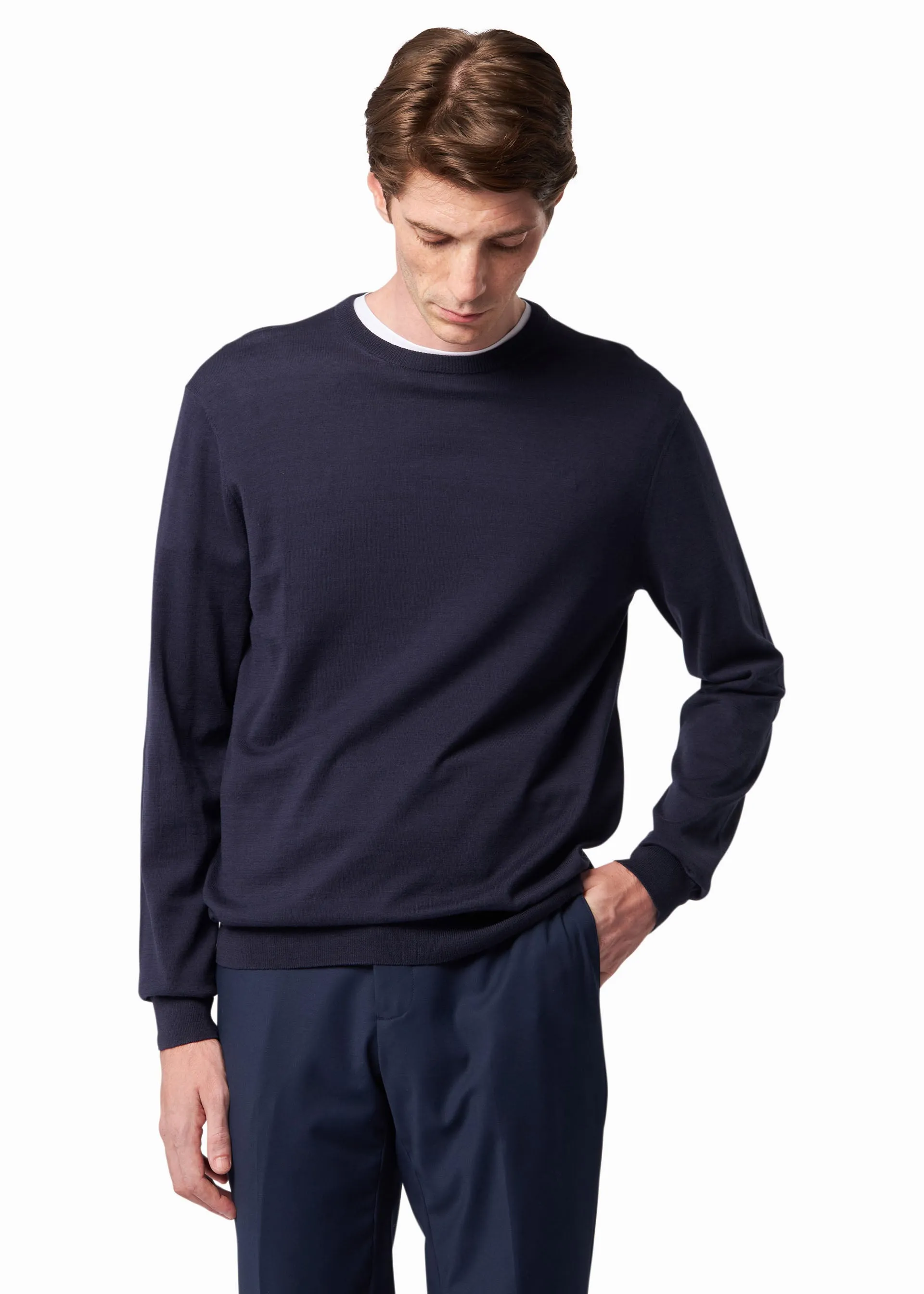 Pullover in seta