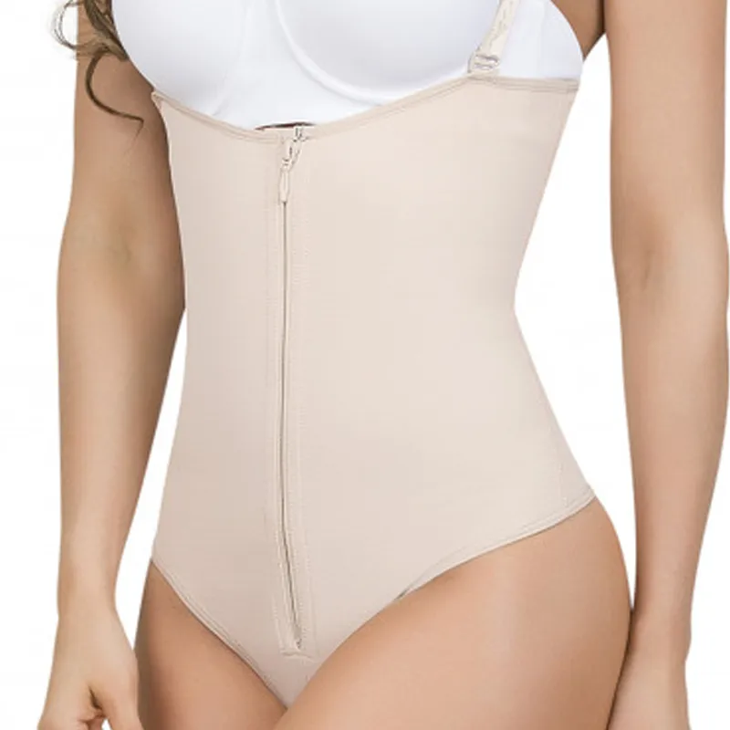 Rif. 9103- Body modellante strapless con perizoma