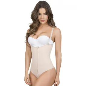 Rif. 9103- Body modellante strapless con perizoma