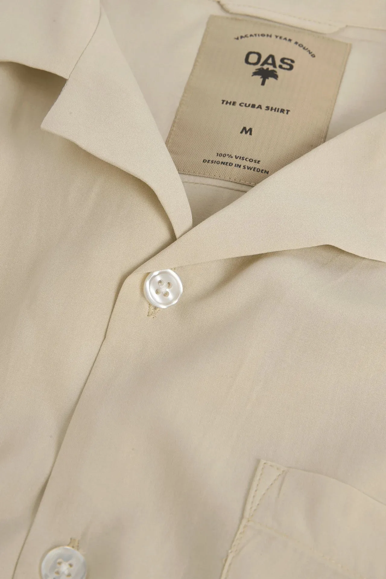 SAND PLAIN VISCOSE SHIRT