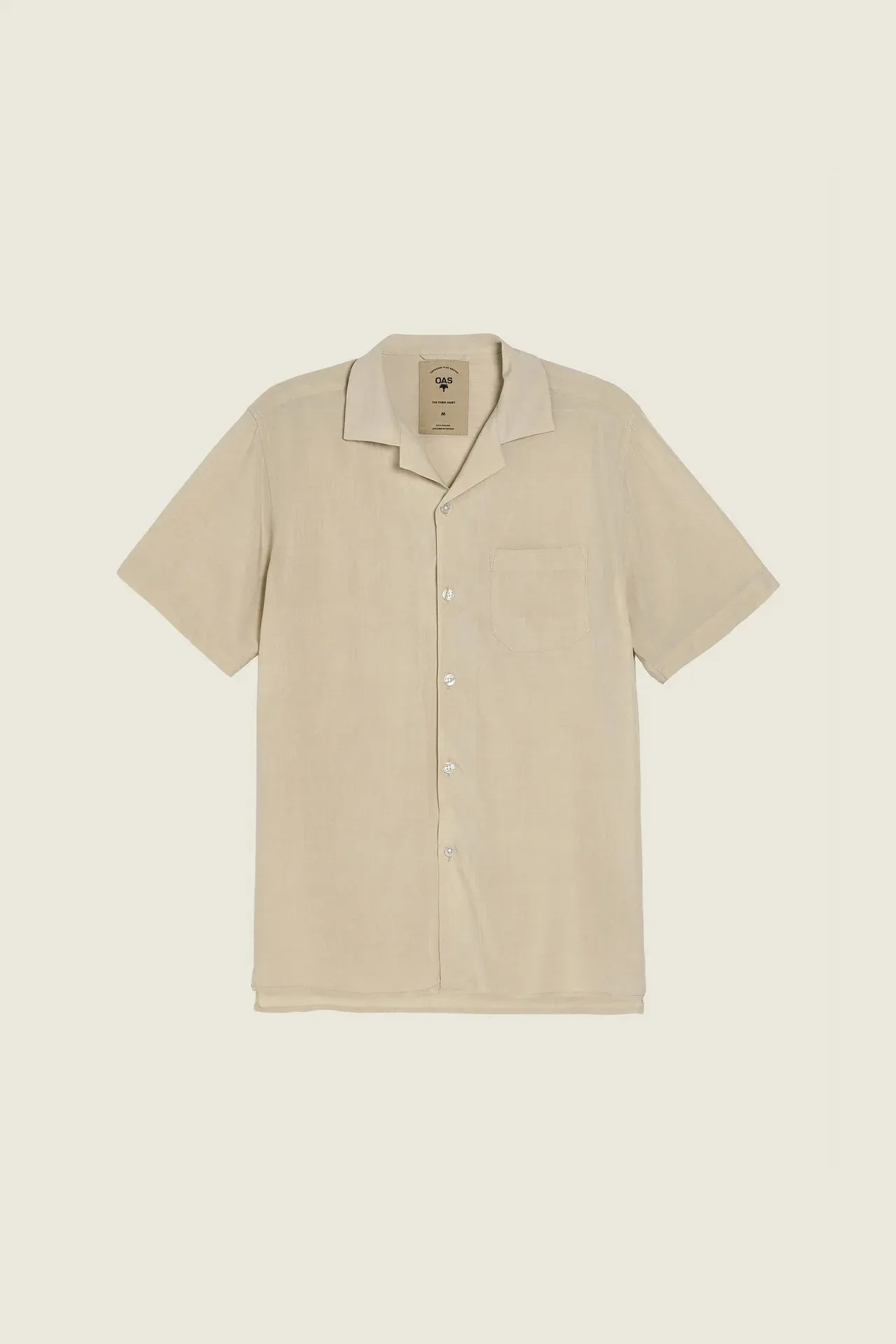 SAND PLAIN VISCOSE SHIRT