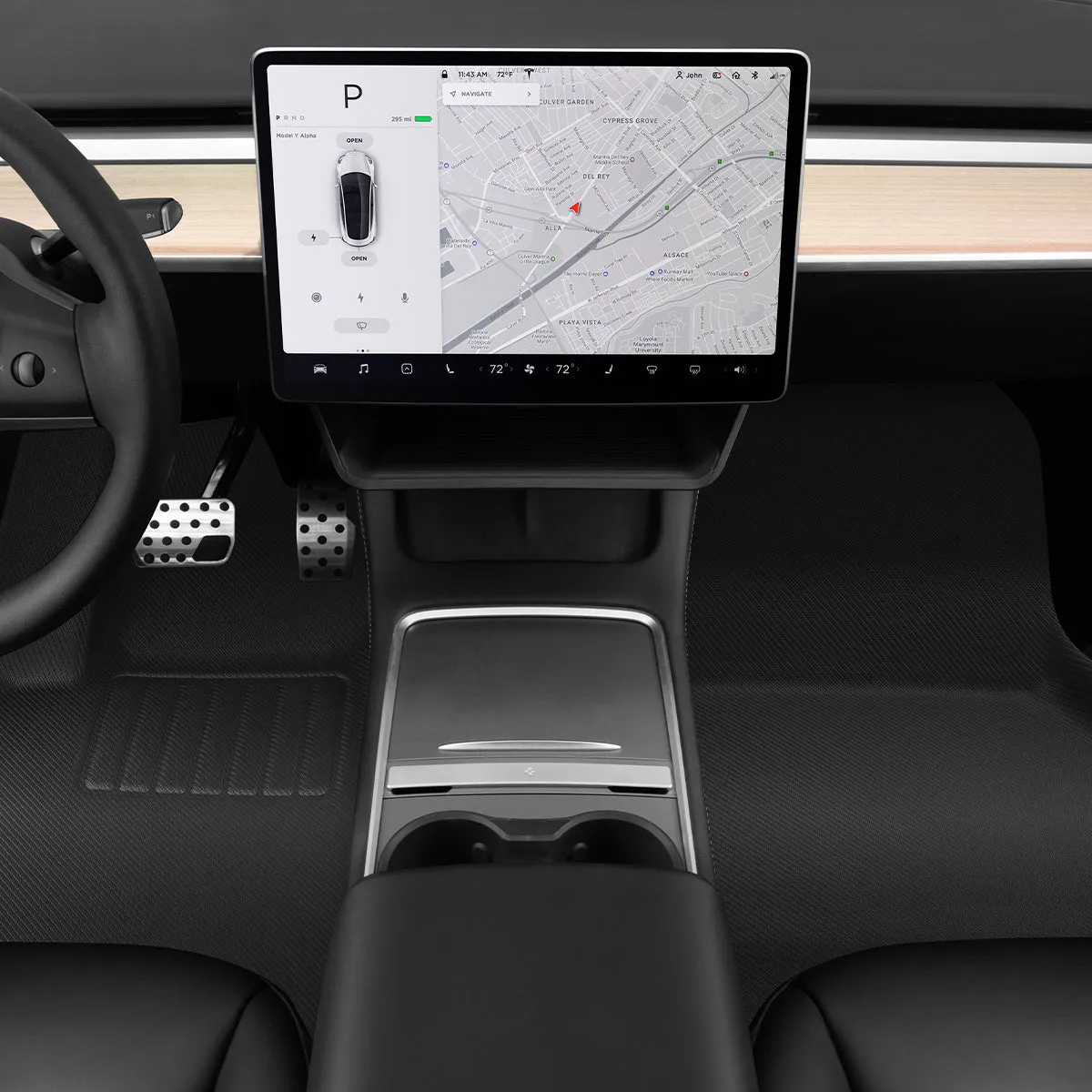 Tesla Model Y - WeatherBloc Floor Mat | TLF-Y