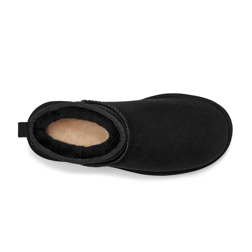 UGG | BOTINES MUJER | CLASSIC ULTRA MINI BLACK | NEGRO